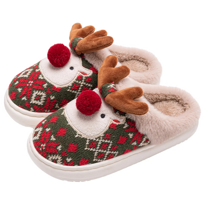 Cozy Reindeer Slippers